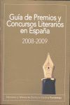 GUIA DE PREMIOS Y CONCURSOS LITERARIOS EN ESPAÑA, 2008-2009