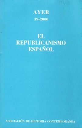 REPUBLICANISMO ESPAÑOL, EL