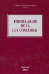 FORMULARIOS DE LA LEY CONCURSAL