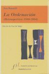 LA ORDENACION (RETROSPECTIVA 1980-2004)