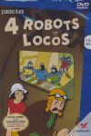 4 ROBOTS LOCOS JUEGOTES DVD-VIDEO