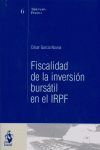 FISCALIDAD INVERSION BURSATIL EN EL IRPF