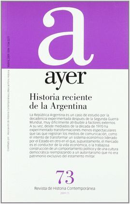 HISTORIA RECIENTE DE LA ARGENTINA