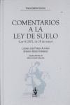 COMENTARIOS A LA LEY DEL SUELO