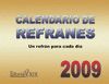 CALENDARIO DE REFRANES 2009