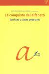 LA CONQUISTA DEL ALFABETO. ESCRITURA Y CLASES POPULARES