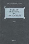 DERECHO MERCANTIL DE OBLIGACIONES 2 VOLUMENES