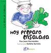 HOY PREPARO LA ENSALADA - CURSIVA