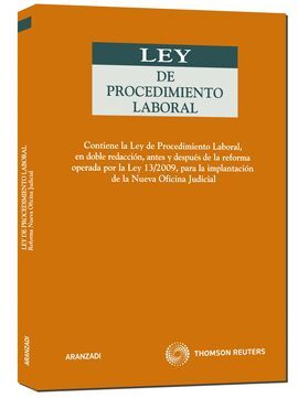 LEY DE PROCEDIMIENTO LABORAL (DOBLE REDACCION ANTES-DESPUES REFOR