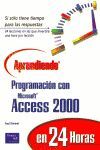 APRENDIENDO PROGRAMACION MICROSOFT ACCESS 2000