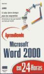APRENDIENDO MICROSOFT WORD 2000 EN 24 HORAS