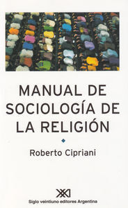 MANUAL SOCIOLOGIA DE LA RELIGION